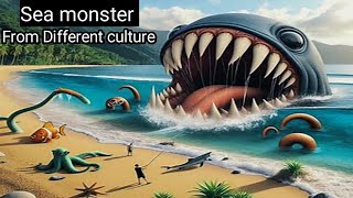 Comparison Sea Monsters In Different Cultures Bloop Monster