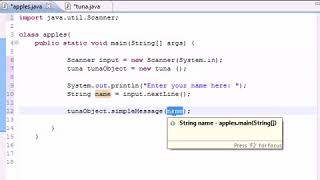 Java Programming Tutorial   15   Use Methods with Parameters