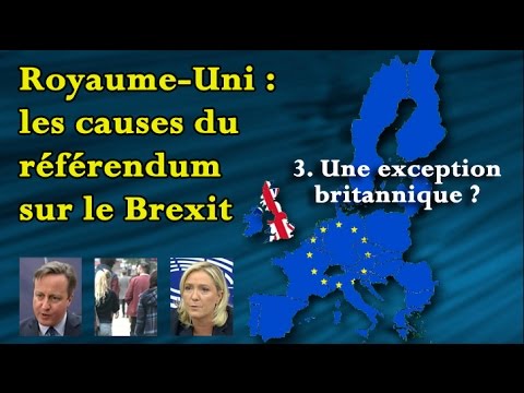 Royaume Uni : les causes du référendum - une exception britannique ? (3e partie)