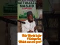 This Wordly Life Is For Four People By Ustadh Abu Jamla Muhammad Al Qassim Lokoja This Wordly Life Is For Four People By Ustadh Abu Jamla Muhammad Al Qassim Lokoja