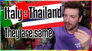 CDawgVA thinks Italy is south east Asia