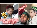 Khabib Jr vs Abdu Rozic Crazy Face Off (REACTION!!!)