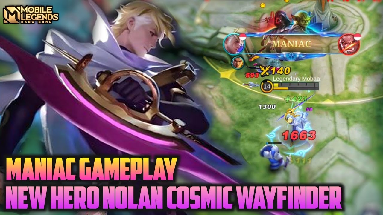 New Hero Nolan Savage Gameplay - Mobile Legends Bang Bang 