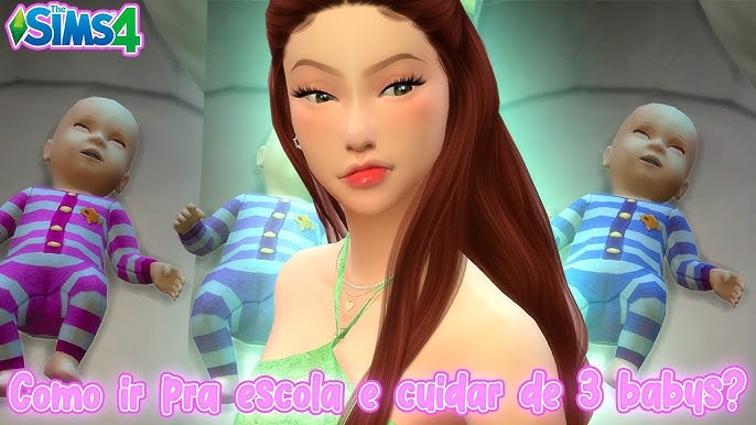 NOVA SÉRIE: GRAVIDEZ NA ADOLESCÊNCIA 👶🏽🤍, EP01, Gameplay, The Sims 4