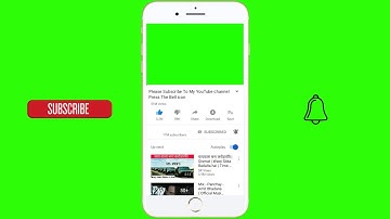 Green Screen Subscribe Intro | Nice Techno