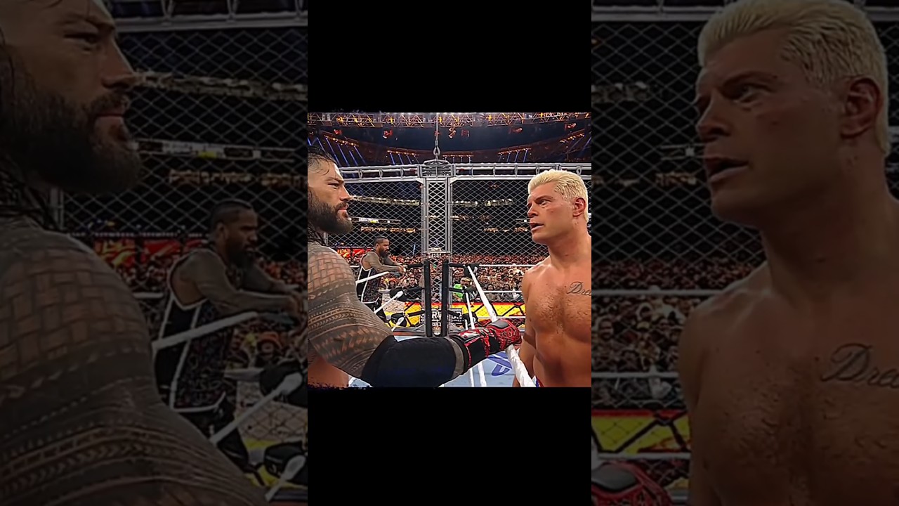 Roman Reigns and Cody Rhodes hate each other on War Games 2025 