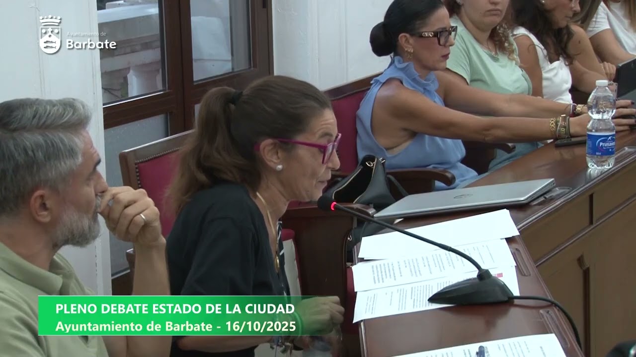 16 10 2025 PLENO DEBATE ESTADO DE LA CIUDAD  AYUNTAMIENTO