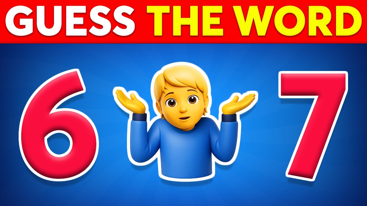 Guess The WORD By Emojis? 🤔 Emoji Quiz Challenge 2026 - YouTube