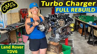 Turbo Charger Full Rebuild - Land Rover TDV6 / S4-Ep29