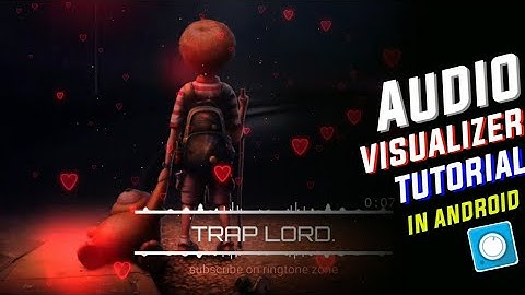 lovely😍 avee player templates | Best music visualizer editing tutorial | audio spectrum tutorial |