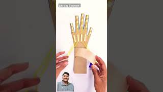 Easy  and Home made Robotic hand #like_share_subscribe