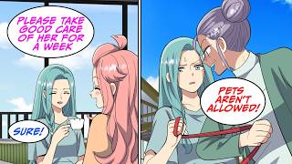 I was taking care of my friend's rare dog breed, and while I was walking her… [Manga Dub]