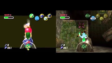 Woodfall Temple Boss Key Skip Comparison