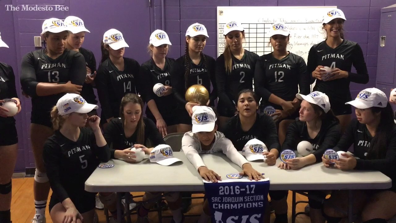 Pitman volleyball sweeps Turlock in Division I title