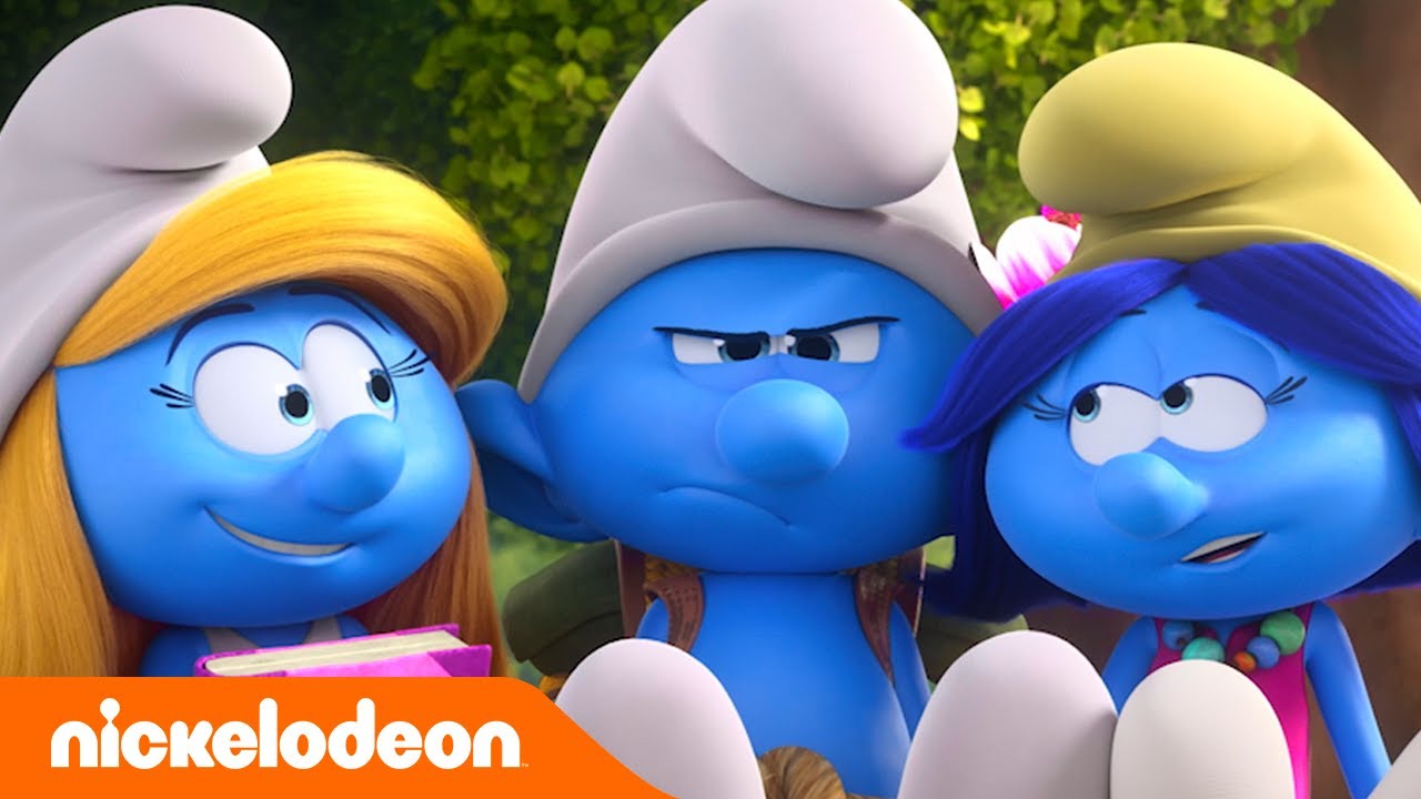 Smerf W Okularach Jak Sie Nazywa Smerfy | Jak sprawić, by Maruda się uśmiechnął? | Nickelodeon Polska