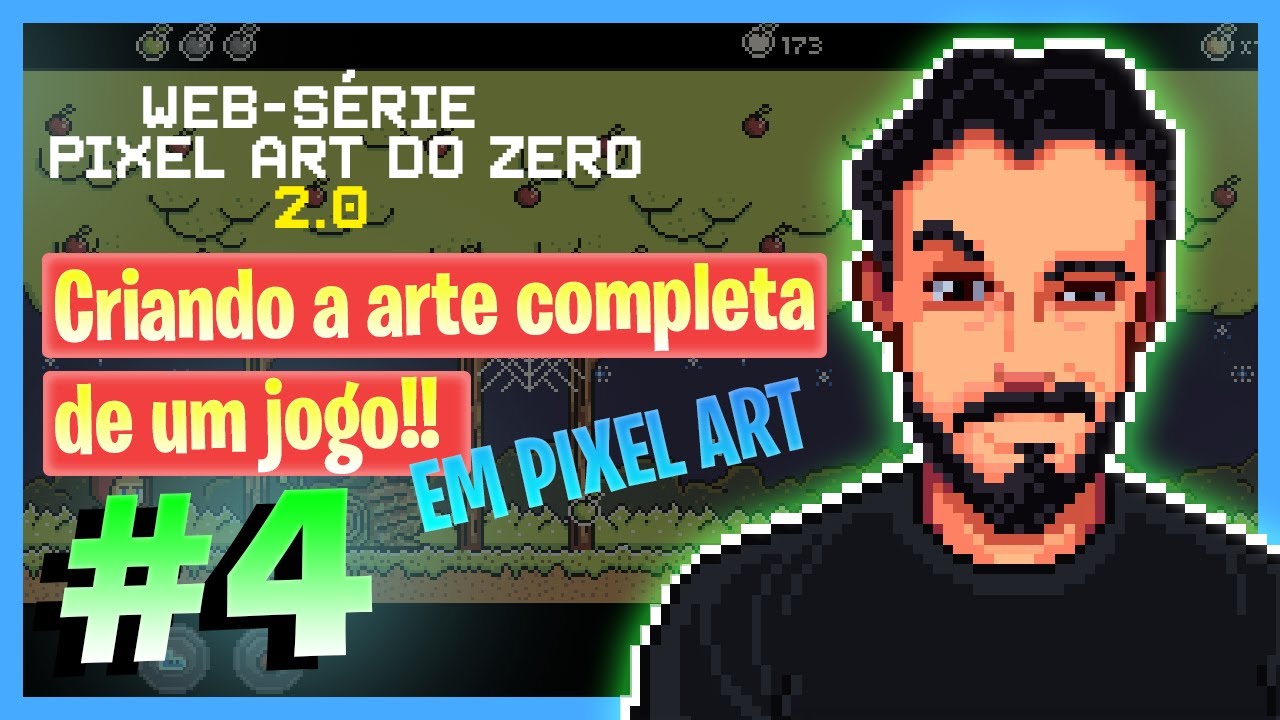PIXEL ART DO ZERO 2.0 (ANIMAÇÃO CORRER) #4 - YouTube