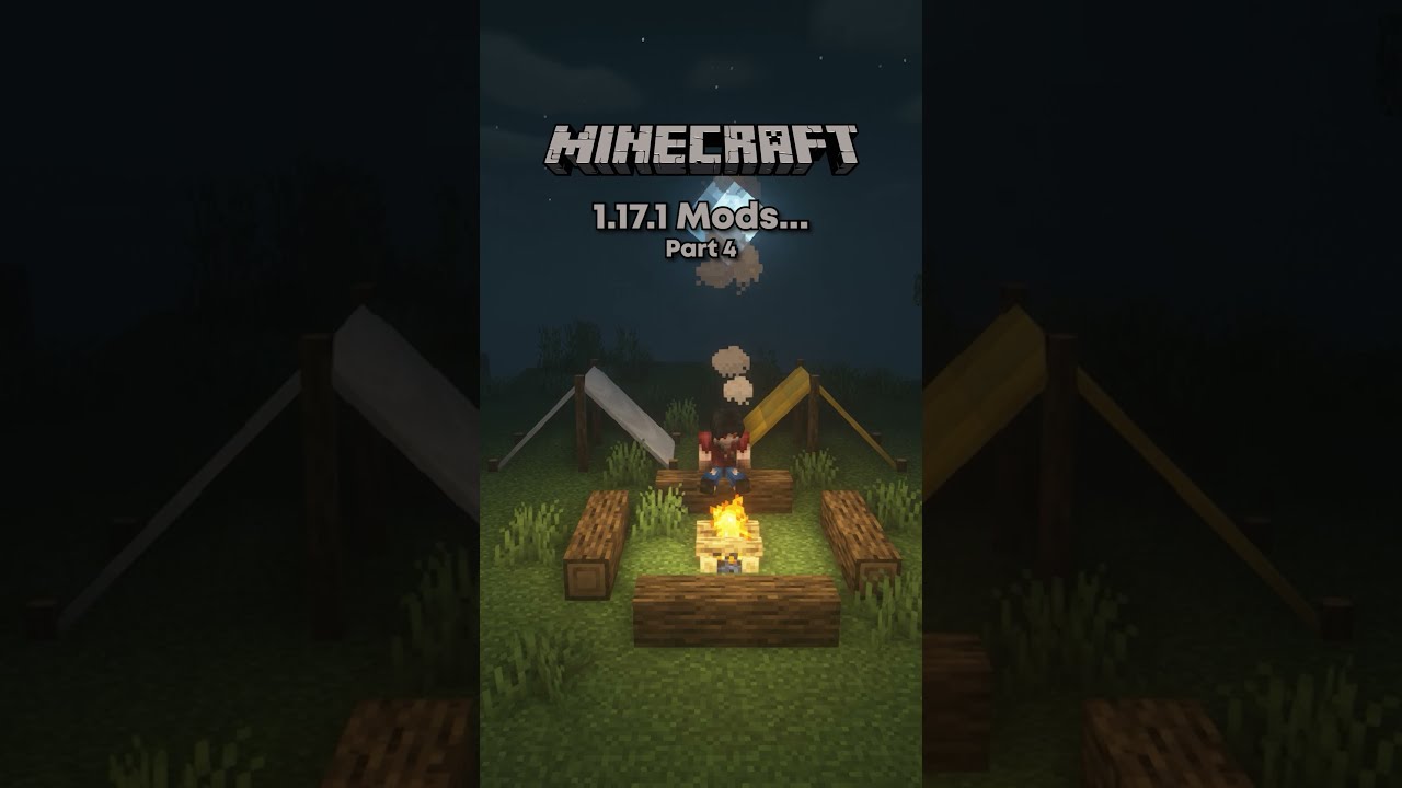 MINECRAFT 1.17.1 Mods Pt. 4... (Cozy Camps Mod!)