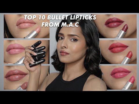 Video: 7 MAC Pink Lipsticks Fotografije, Swatchi