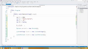 Part-55 Implicitly typed local variable || C# Dot Net Bangla tutorial