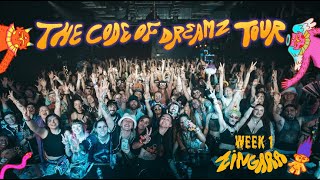 The Code of Dreamz Tour VLOG Week 1