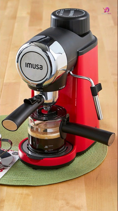 IMUSA IMUSA Electric Gourmet Espresso/Cappuccino Maker 4 Cup 800