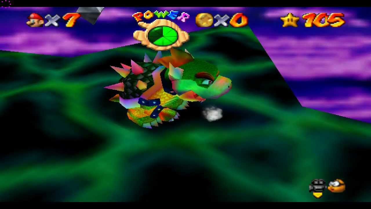 Super Mario 64 BOWSER IN THE SKY - LAST BOSS FIGHT - YouTube