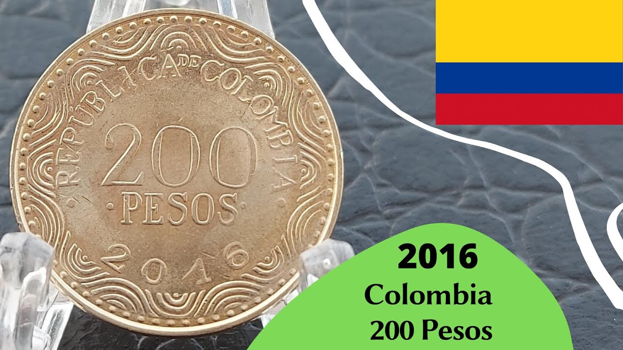 Coin From Colombia 200 Pesos 2016