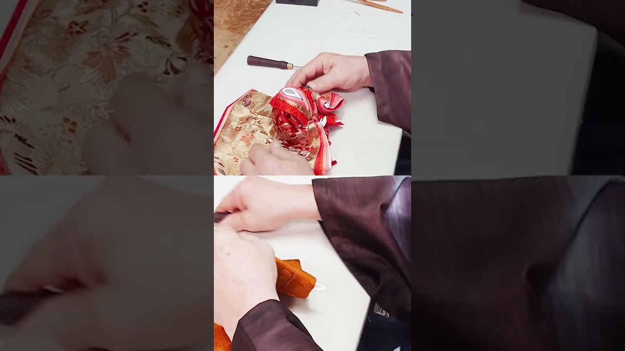 Crafting Royal Japanese Hina Dolls Masterpiece in Miniature! 