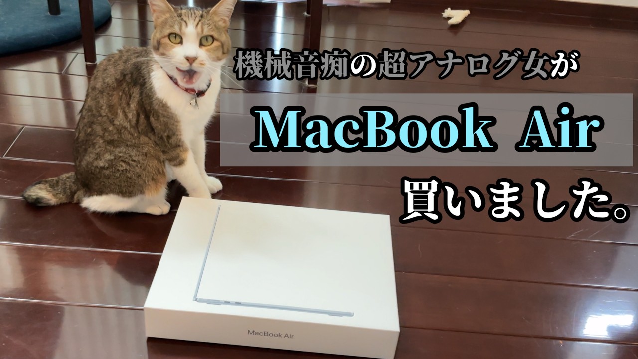 I finally bought a new computer, a MacBook Air! - YouTube