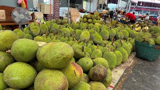 World's Biggest Fruit! Amazing Jackfruit Cutting Skills - Thai Street Food