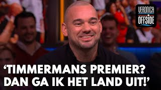 Wesley: 'Als Frans Timmermans premier wordt, ga ik met Gerard Joling mee het land uit!'