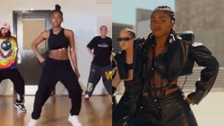 Normani killing both versions of the Wild Side choreography