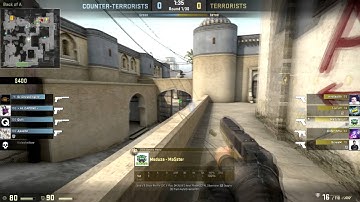 1v3 AGAIN !? CSGO Mini clutch ^_^