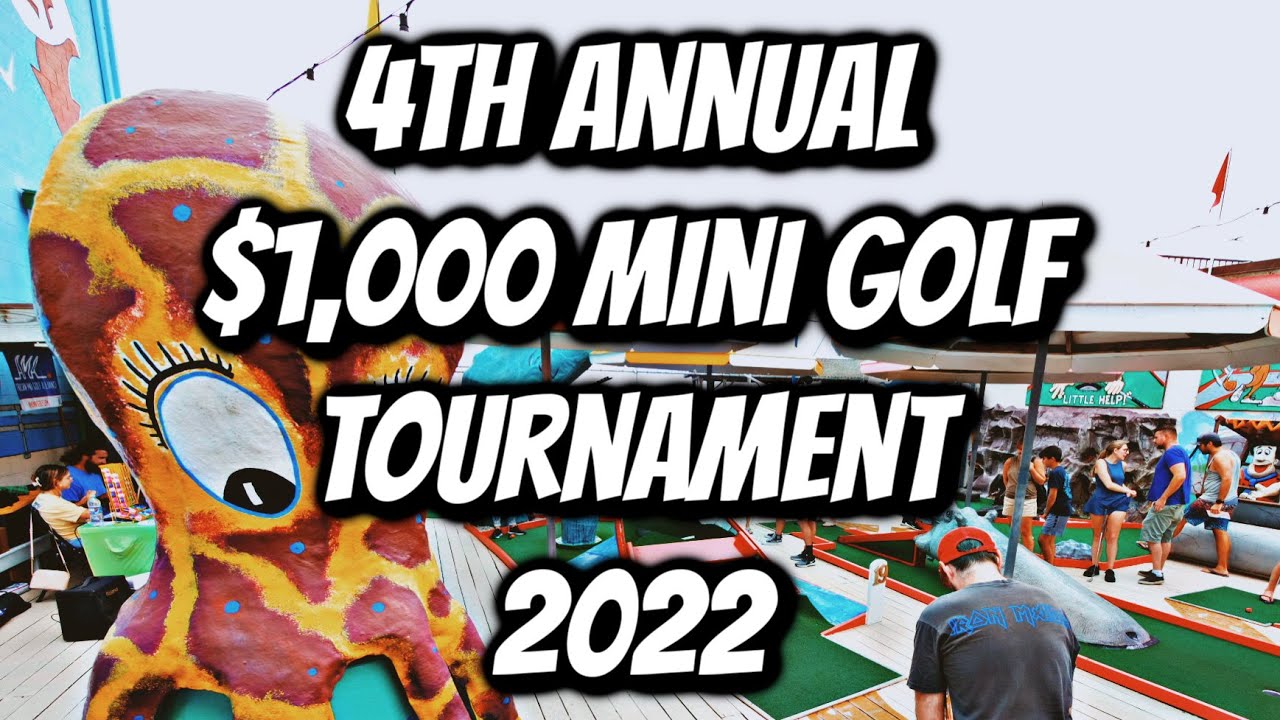 1,000 Mini Golf Tournament 2022 Tee Time Golf (Ocean City, NJ) YouTube