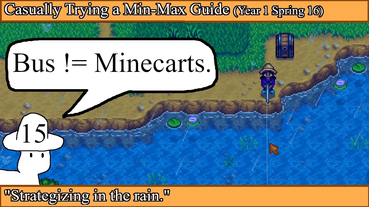 Casually Trying a Min-Max Guide (Year 1 Spring 16) - Stardew Valley ...