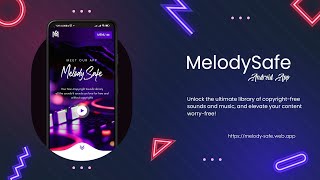 Melodysafe Android App Your Ultimate Non-Copyright Library 100S Of Copyright-Free Music Sounds