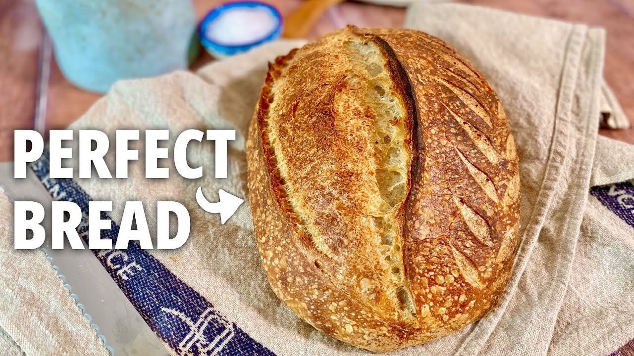 No Knead Sourdough Dutch Oven Bread - TidyMom®