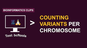 bcftools tutorial | bcftools view | count the number of variants per chromosome in a VCF file