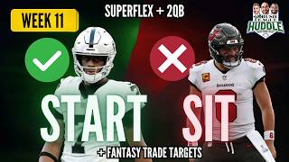 Week 11 Fantasy Football Start/Sit & Trade Targets | Playoff Push