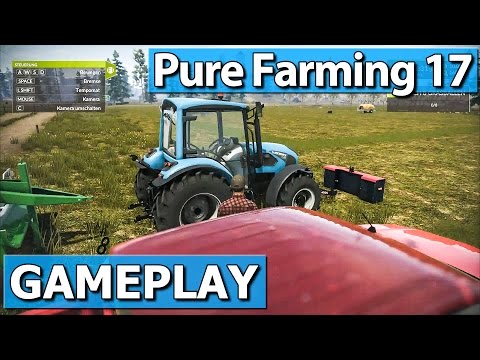PURE FARMING 17 GAMEPLAY & NEUER TRAILER ► gamescom 2016