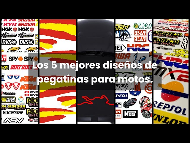 Kit de Adhesivos Pegatina para Motocross Enduro Sport Racing Sticker para  Moto Scooter Quad Biclicleta Cascos Moto y Moto niños. Pegatina de Resina