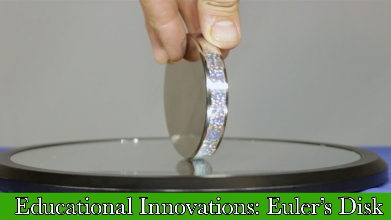 Euler's Disk  Shop Our Holographic Film Euler's Disks Online - Educational  Innovations Screen reader support enabled.