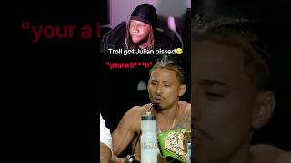 Fan TROLLED Julian Newman With Jaden Newman Pics & He LOST IT 😭#juliannewman #shorts