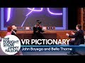 Virtual Reality Pictionary with John Boyega and Bella Thorne