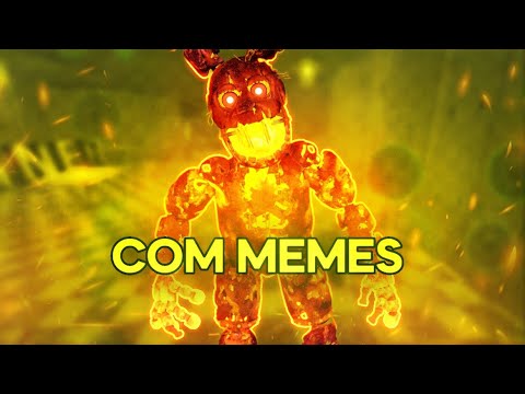 A melhor partida de todas!!! E o spring na velocidade da luz - FNAF 3 Doom  Remake Android (Noite 4) 