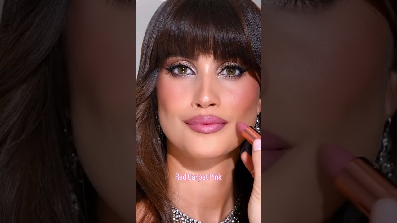 Satin-shine pinks to make them wink! 🩷 Discover my NEW! pink lip icons with Sofia Tilbury 🎀 