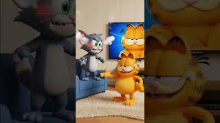 Toms Sore Loser Moment Vs Garfield Funny 3D Animation
