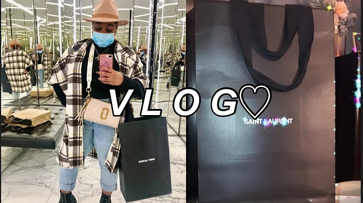 SHOPPING VLOG: LUXURY*SAINT LAURENT PURCHASE*ENDED UP AT THE GROVE .. + RANDOM TARGET RUN,