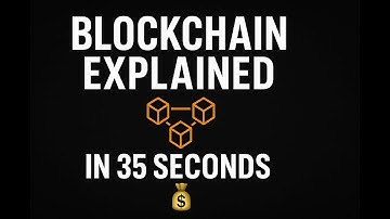Blockchain Explained in 35 Seconds | How It Really Works (Simple Guide 2025)