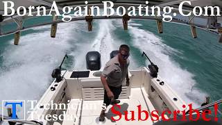 Outboard Control Cable Installation!